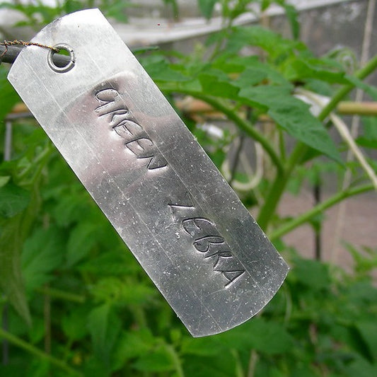 10pk Aluminium Plant Labels with Copper Tie Wire