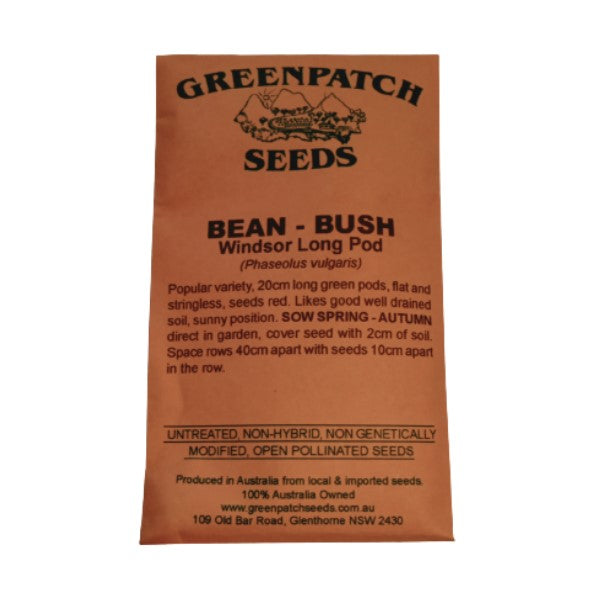 Bush Bean Windsor Long Pod Heirloom Veggie Seeds. Shop certified organic and heirloom veggie, herb and fruit seeds.
