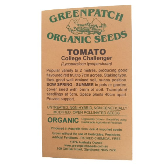 Tomato Seeds - College Challenger