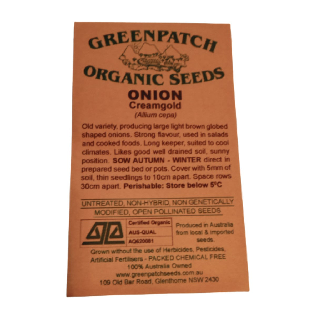 Creamgold Onion Seeds Certified Organic. Shop certified organic and heirloom vegetable seeds now.