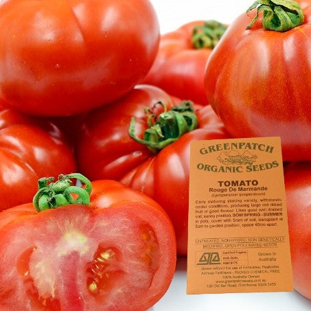 Tomato Seeds - Rouge de Marmande - Certified Organic