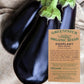 Heirloom Eggplant Black Beauty Vegetable Seeds.  Buy your organic and heirloom veggie  herb and fruit seeds online today at Yourvegepatch.