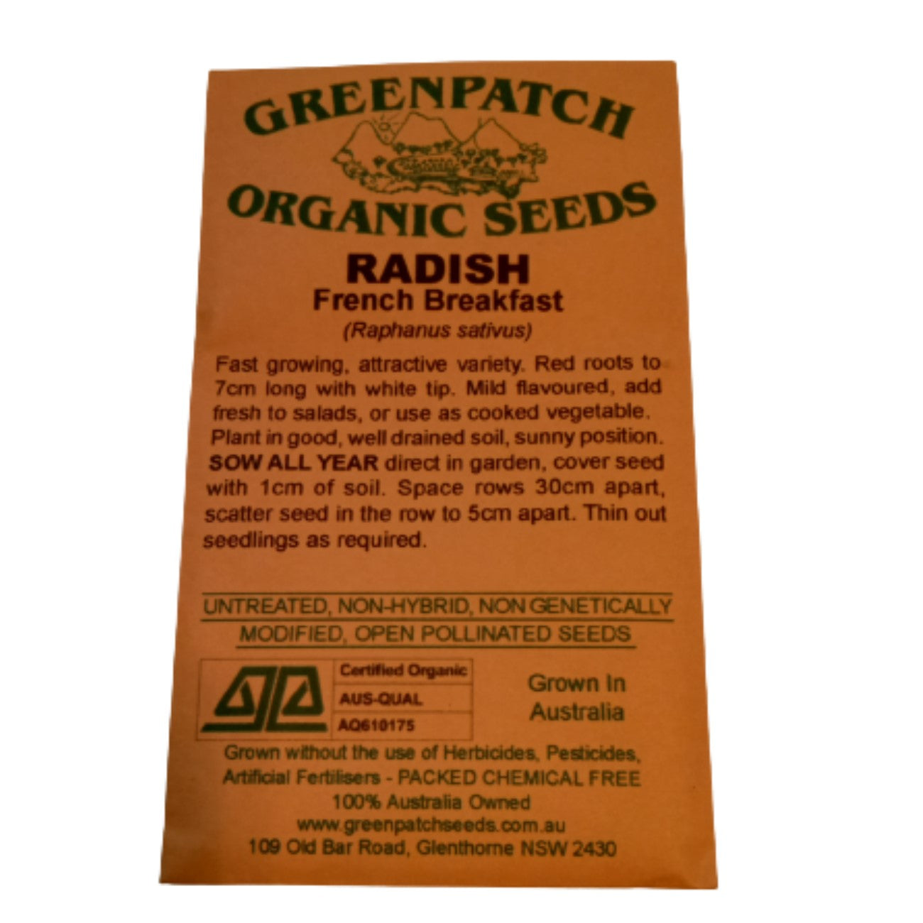 Certified Organic Radish Seed. Shop certified organic and heirloom vegetable seeds now.