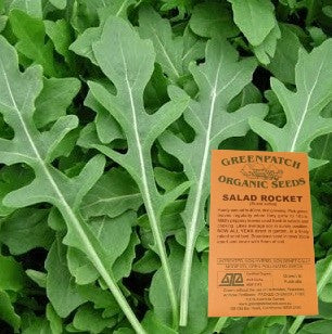 Certified Organic Salad Rocket Herb Seeds